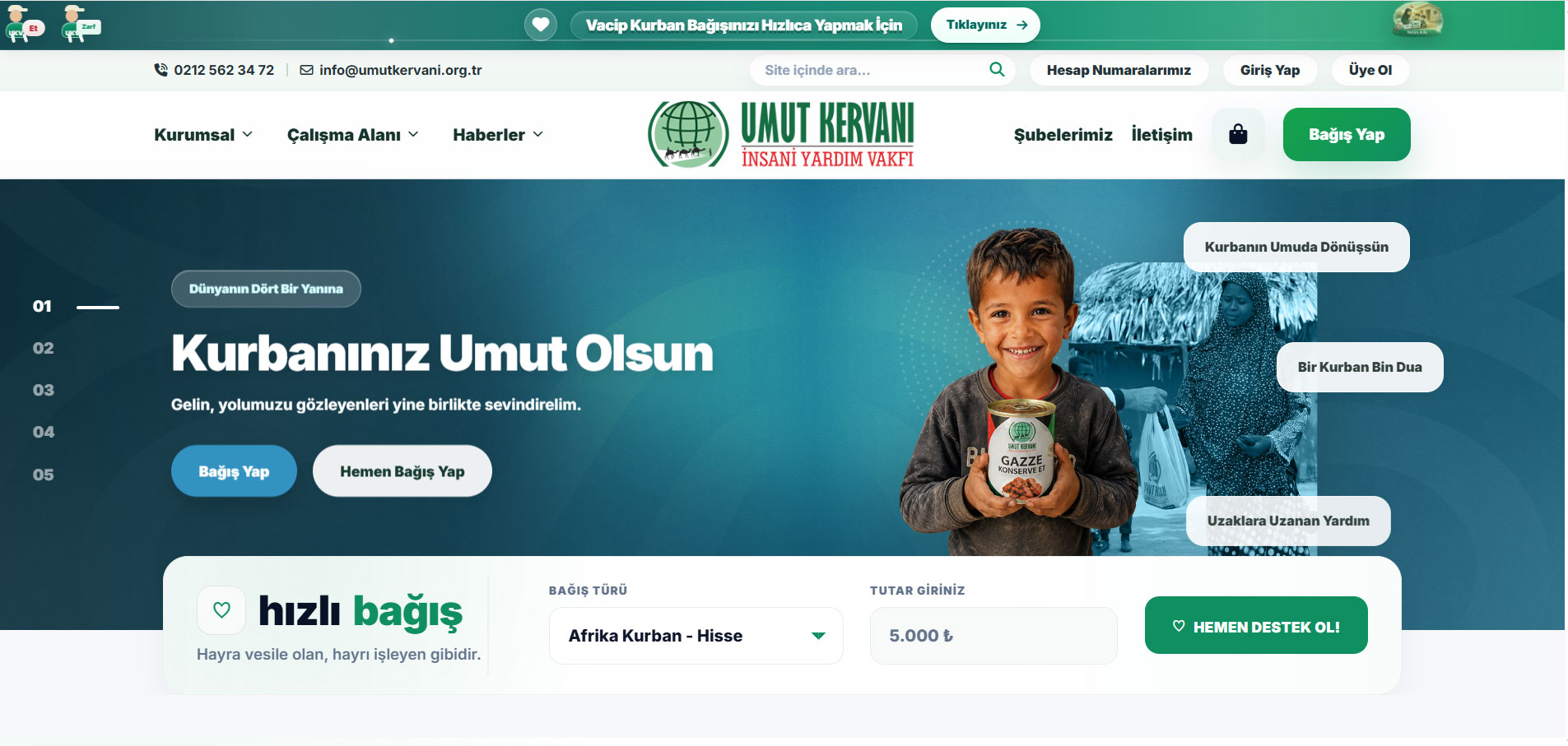 Umut Kervanı Vakfı | RA1